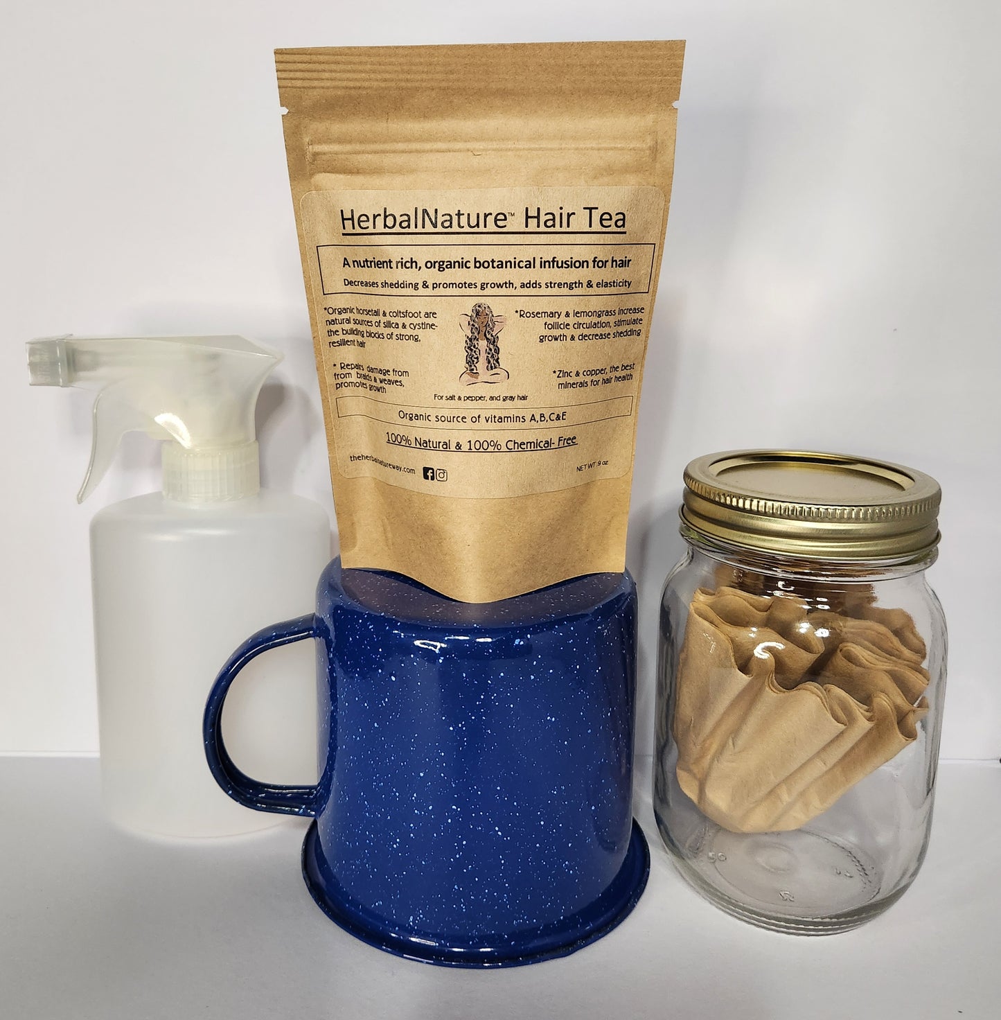 HerbalNature Hair Tea Kit