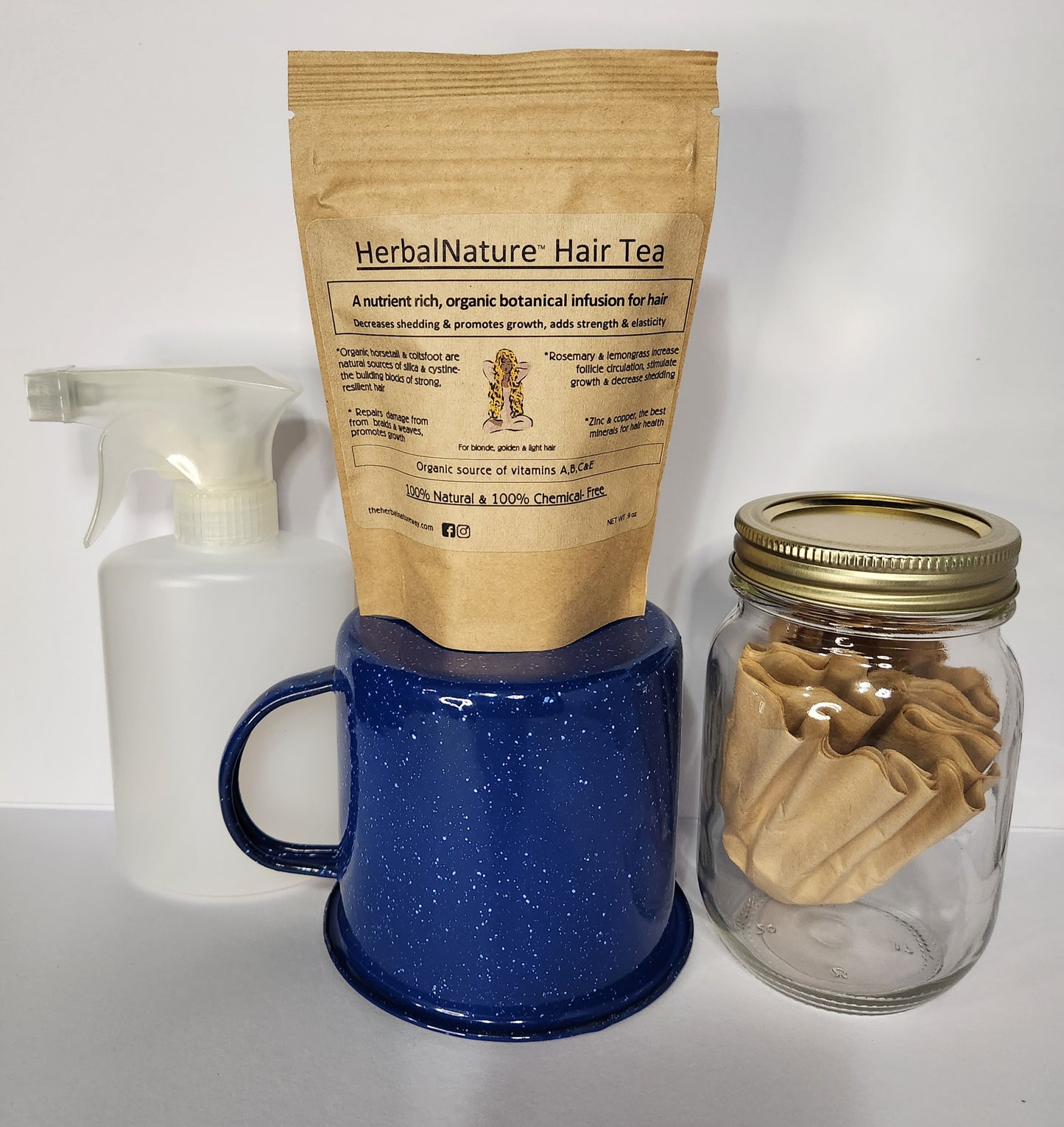 HerbalNature Hair Tea Kit